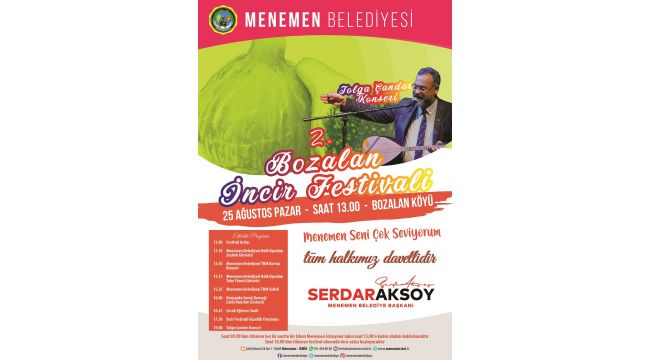 2. Bozalan İncir Festivali başlıyor