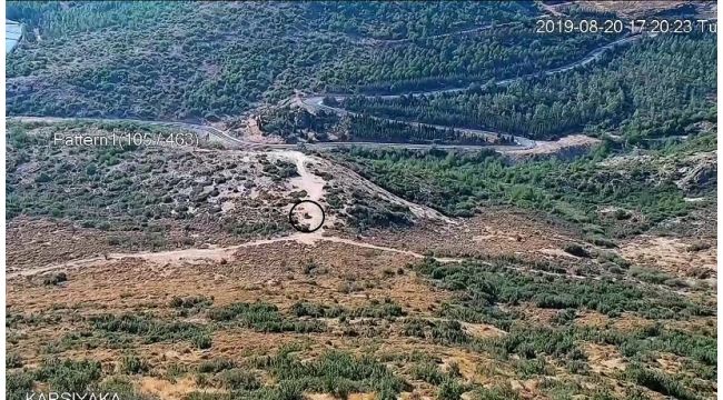 Ormanı ateşe verenler mobil kameralara yakalandı