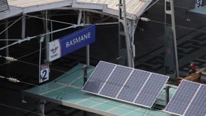 Basmane Garı kendi elektriğini kendisi üretiyor