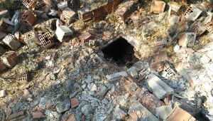 Eymen’in cansız bedeni bu çukurda bulundu