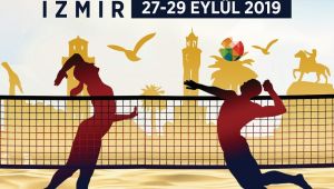 İzmir’de plaj voleybolu zamanı