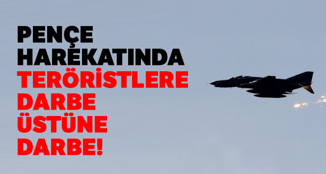 Pençe Harekatında 9 PKK’lı terörist daha etkisiz hale getirildi