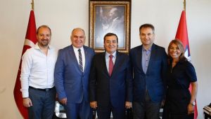 TSYD İzmir Şubesi'nden Konak Belediye Başkanı Batur'a ziyaret