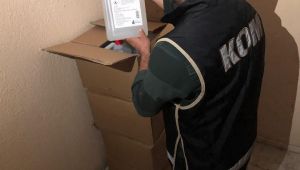 Sahte rakı imalathanesine baskın: 3 gözaltı