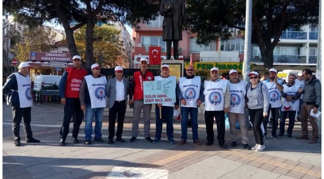 Gaziemir Belediyesi'nde eylem