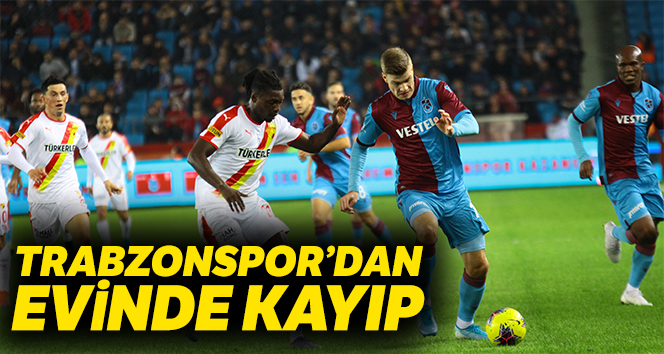 Göztepe Trabzon'da esti