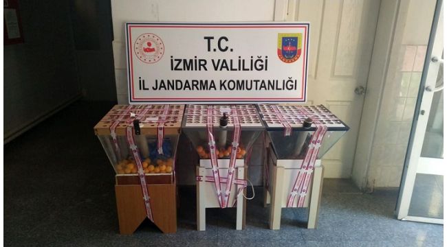 Jandarmadan İzmir'de çay ocaklarına baskın