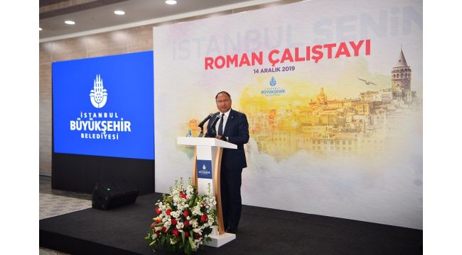Purçu,Roman Çalıştayı'nda Konuştu