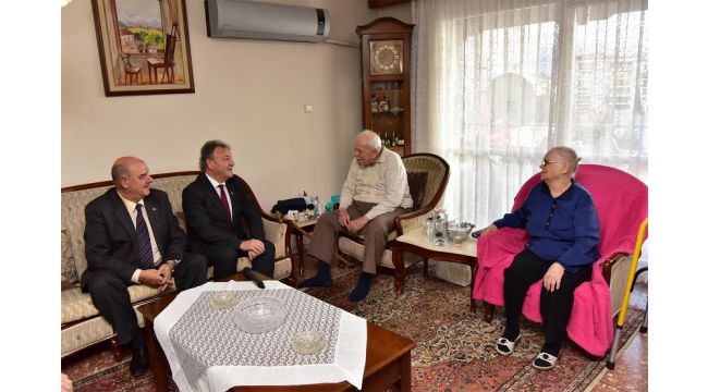 İduğ’dan eski başkana vefa ziyareti