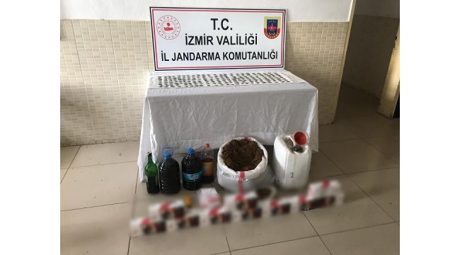 İzmir’de tarihi eser ve kaçak şarap operasyonu