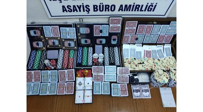 İzmir'de kumar baskını