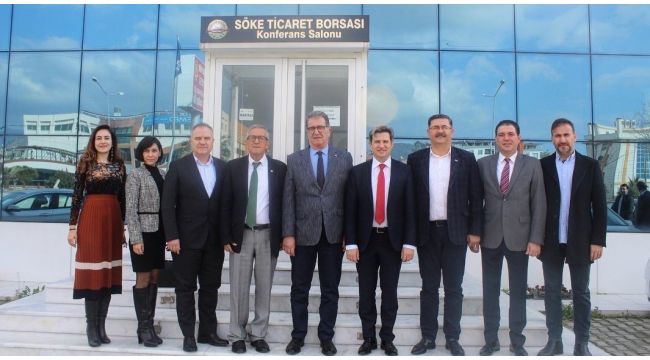 Ödemiş Ticaret Odasından Söke ziyareti