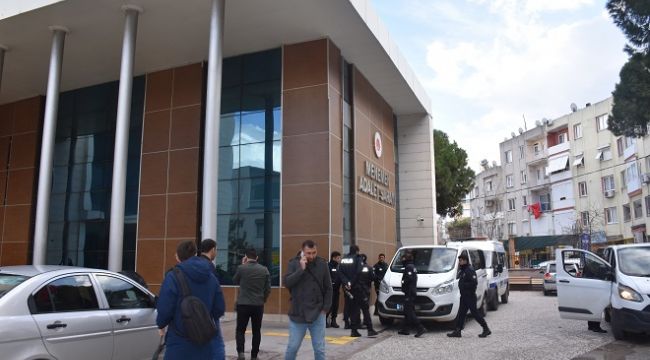 Öldürülen anne-oğlun şüphelileri adliyeye sevk edildi