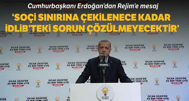 'Rejim güçleri Soçi sınırlarına kadar çekilene kadar İdlib’teki sorun çözülmeyecektir'