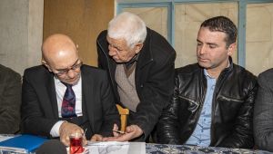 Tunç Soyer Bayındırlı muhtarlarla bir araya geldi