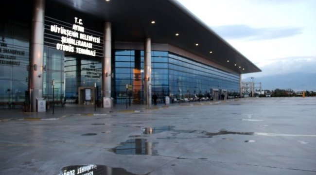 Aydın Otogar'da virüs sessizliği