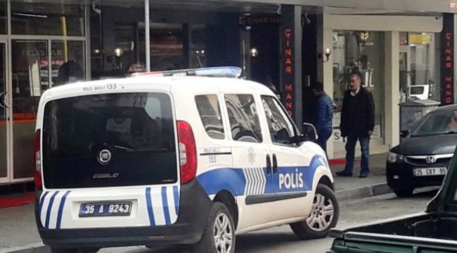 İzmir'de iş yerine pompalı tüfekle saldırı