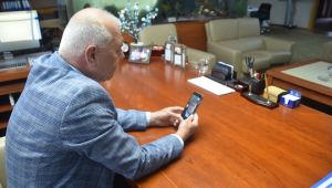 Kemalpaşa'da Koronavirüs'e karşı telekonferans uygulaması 