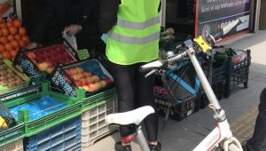 Biz Varız dayanışmasına bisikletli destek