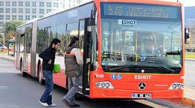 İzmir'de toplu ulaşım kullanımı yüzde 85 düştü