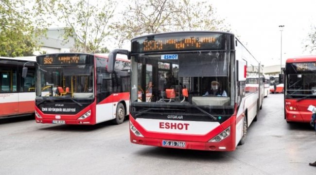 İzmir'de toplu ulaşımda düşüş yüzde 85'i buldu