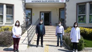  Tugay’dan veteriner hekimlere anlamlı ziyaret
