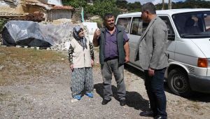 Başkan Tugay’dan Yamanlar’a bayram ziyareti