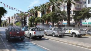 En kalabalık ilçede dezenfekte arttı vaka sayısı düştü 