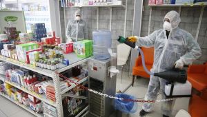 Konak’ta karış karış dezenfeksiyon