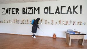 Amatör spor kulüplerinin tesisleri dezenfekte edildi