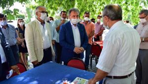 Başkan İduğ, esnafı dinledi