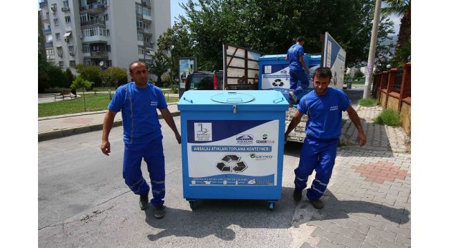 Bayraklı’da 23 ton atık geri kazanıldı