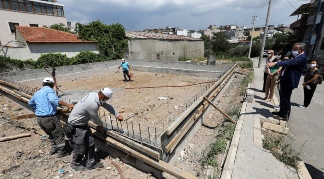 Gaziemir'in taziye evleri, hizmete girmek için gün sayıyor