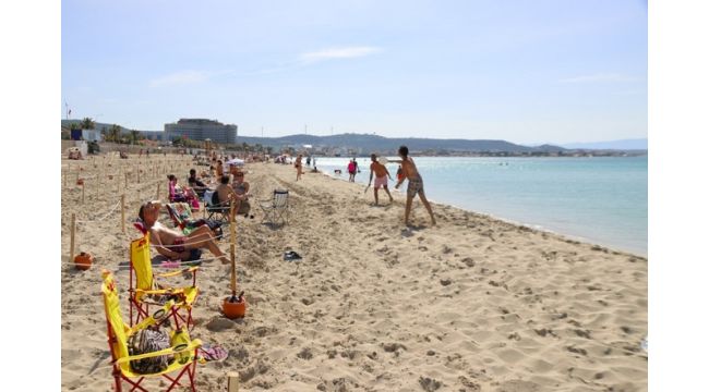 Ilıca Plajı yine cıvıl cıvıl !