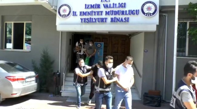İzmir'de suç örgütü operasyonu: 11 kişi tutuklandı