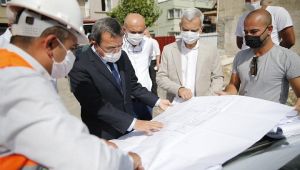 Konak’ın beş yıldızlı tesisi için kazma vuruldu!