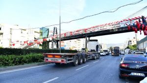 Menemen’de Kasımpaşa Üst Geçidi açıldı