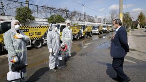 Salgınla mücadelede Konak’a tam not