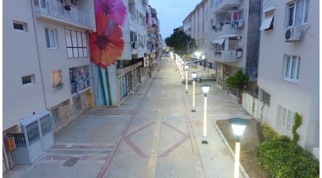 Yenilenen Barış Sokak açılıyor!