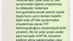 “Herkes emeğinin karşılığını alsın”