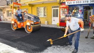 Karabağlar’da asfalt seferberliği