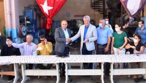 Narlıdere’de toplu sözleşme sevinci