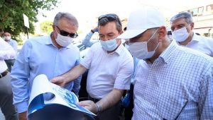 Vali Köşger’in ilk inceleme gezisi tarihi ilçe Bergama’ya oldu