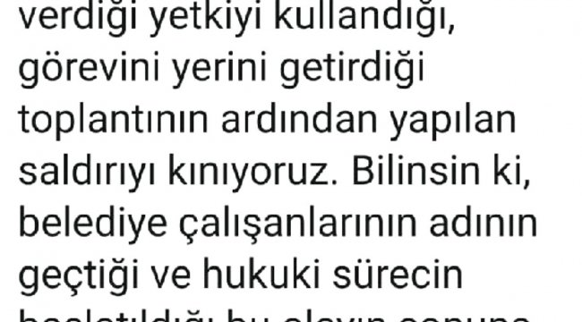 AK Parti Meclis Üyesi, belediye çalışanları tarafından darbedildi