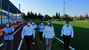 Bölünmez Çankırı, Seferihisar İzzet Gül Stadyumunun Son Halini İnceledi