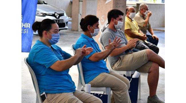 Büyükşehir’den apartman görevlilerine hijyen eğitimi