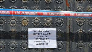 Gaziantep'te 9 ev karantinaya alındı