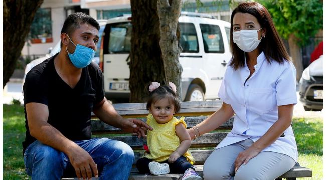 Hayatını kurtaran doktorun ismini kızına verdi