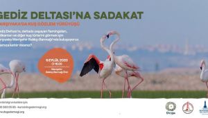 İzmir’de Gediz Deltası’na Sadakat Yürüyüşü 