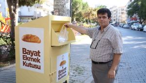 Karşıyaka’da bayat ekmekler toplanıyor